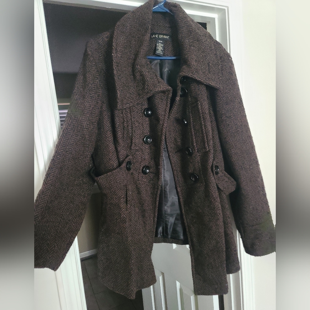 Lane Bryant peacoat